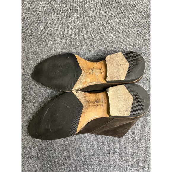 Wolf & Shepherd Striker Chocolate Brown Suede Ankle Chukka Boots Men's Size 10 P - Picture 10 of 12